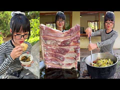 Amazing cooking deep fried pork recipe