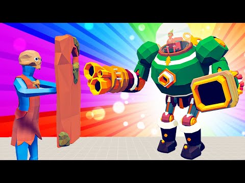 🔥 PROTECTOR ARMY 🗡 vs 👹 JOLLY BOT - Totally Accurate Battle Simulator TABS