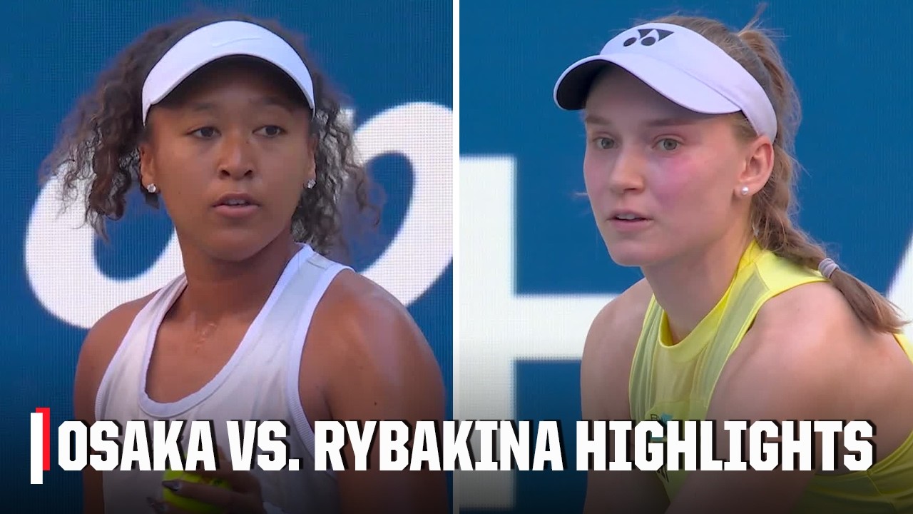 No. 13 Naomi Osaka vs. No. 2 Elena Rybakina | Full Game Highlights | US Open