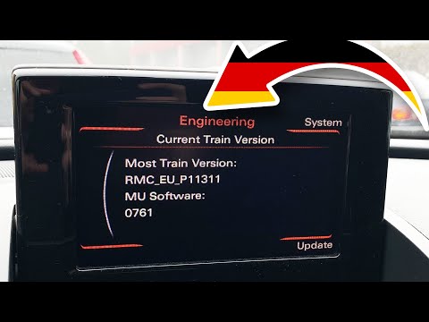 Audi RMC hidden red engineering menu (A1 Q3)