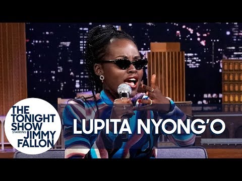 Lupita Nyong'o Brings Out Her Alter Ego 'Troublemaker' To Freestyle Rap On 'The Tonight Show'