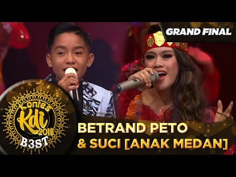 PALING SUKA! Betrand Peto Ft Suci [ANAK MEDAN] - Grand Final KDI 2019 (18/10)