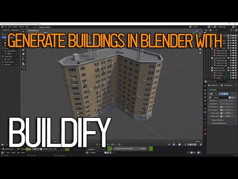 Buildify - Free Building Generator for Blender