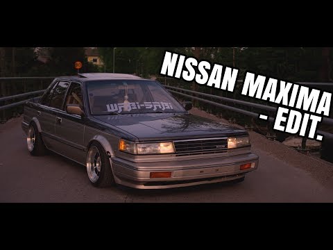 RED RAVEN 4K | NISSAN MAXIMA PU11 JDM STANCE