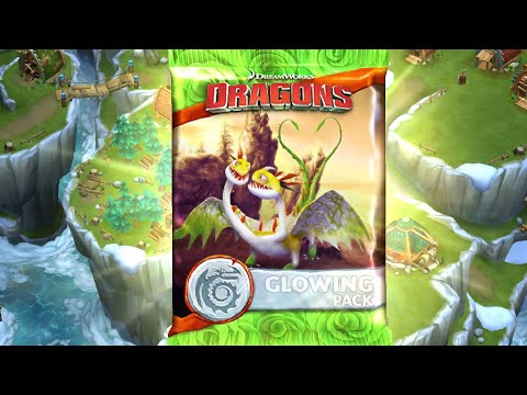 GLOWING PACK - Dragons:Rise of Berk