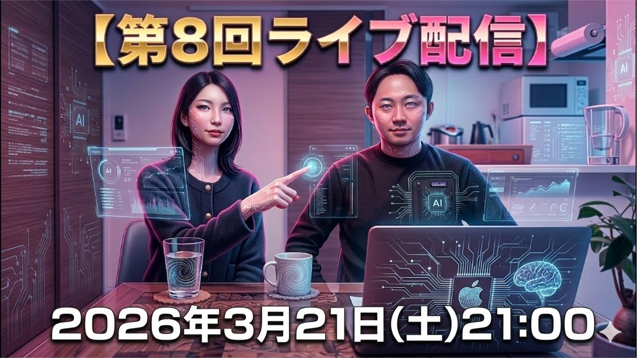 【第８回ライブ配信】お話ししましょう｜2026年3月21日