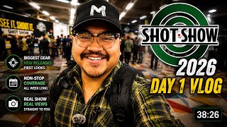 SHOT Show 2026 Day 1 Vlog | New EDC Gear + Knives + Tactical Finds