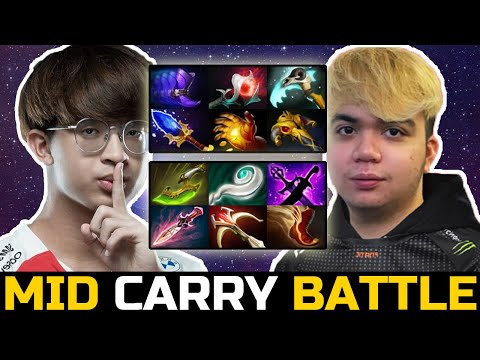 CLASS S SEA CARRIES MID BATTLE - 23SAVAGE VS RAVEN DOTA 2