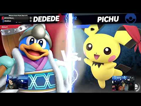 PURE Smash #53 Winners Semis - Hitoikkun (King Dedede) vs. Storm_ (Pichu)