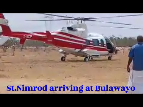 St.Nimrod arriving at Bulawayo with Red matchine,Chikopokopo