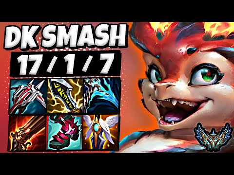 DK Smash Smolder vs Ezreal [ ADC ] Korea Challenger 1895 LP | Patch 25.23
