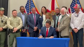 GOOD CONSERVATORS: Governor Desantis spends Tuesday in Collier County