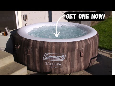 Inflatable Hot Tubs...Are They Worth It? (3 Month Review of Coleman Saluspa)