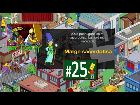 Los Simpson Springfield "Juegos'20: Cap. 25 - Marge sacerdotisa" por Tony