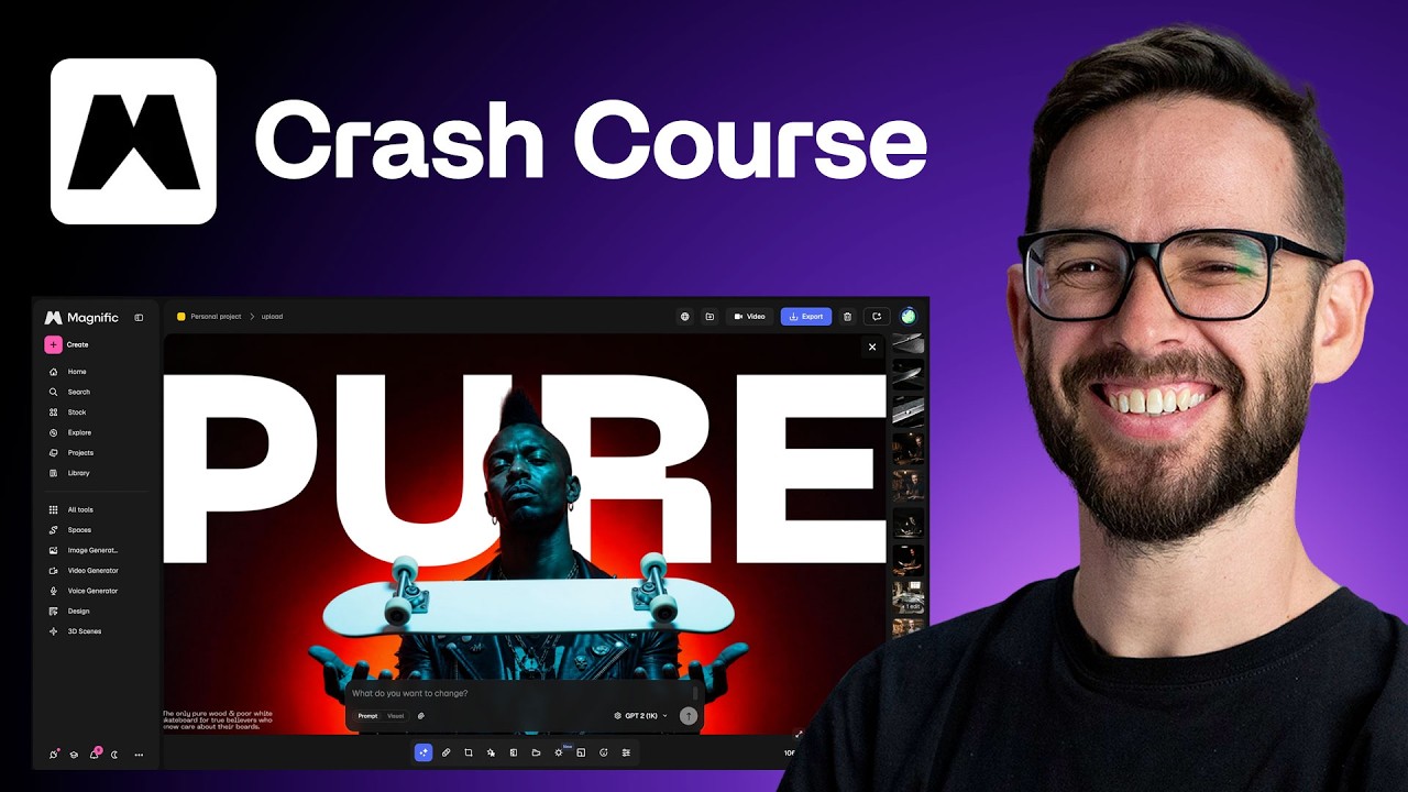 Creating Stunning AI website visuals (Magnific Crash Course)