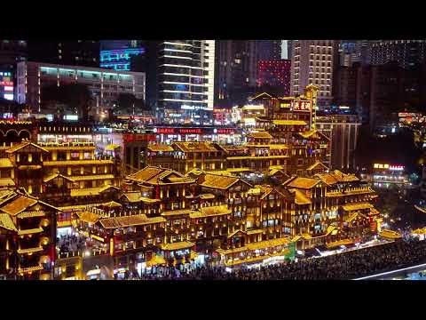 4Kᵁᴴᴰ :: Cyberpunk city :: Hongya cave :: Chongqing CN