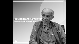 Prof. Roddam Narasimha, FRS, Former Director, NAL & NIAS, speaks on "Science for Science's Sake"