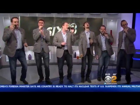 Six13 - Jewish A Cappella Performes on WCBS2 TV