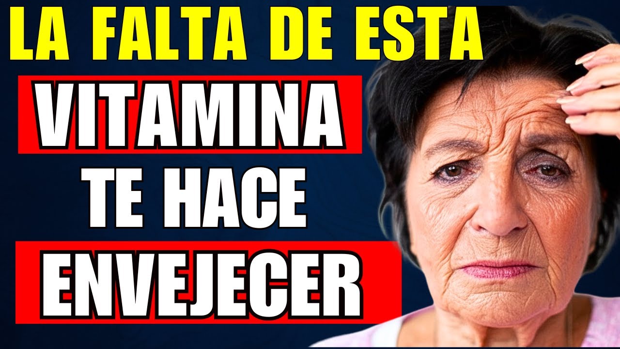Las 6 VITAMINAS NECESARIAS y ECONÓMICAS para el ADULTO MAYOR que quiere VIVIR MÁS