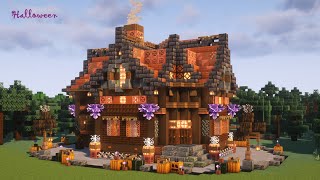 [マイクラ]ハロウィンのお家の作り方[Minecraft][tutorial][house]