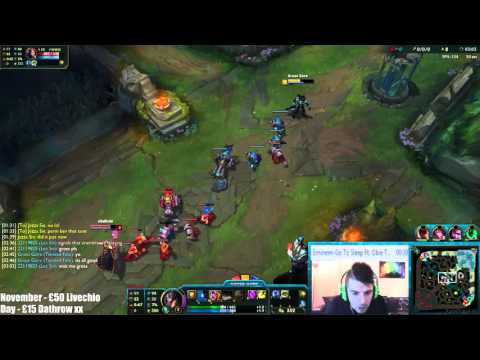 Gross Gore - Goal is to not die to Leblanc - League of Legends