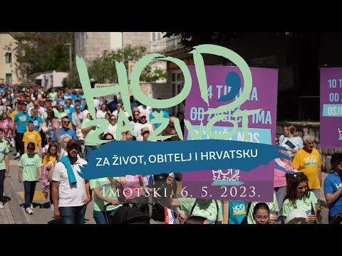 Imotski, Hod za život 6. 5. 2023. - spot