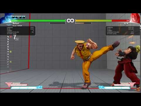 SFV: Guile corner BnB
