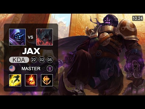 Jax Top vs Aatrox - NA Master Patch 10.24
