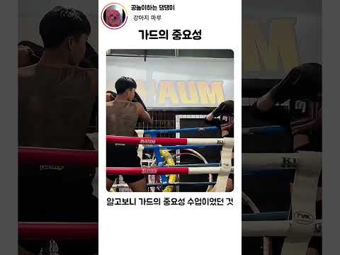 가드 안 했다가 자존심 구겨졌다