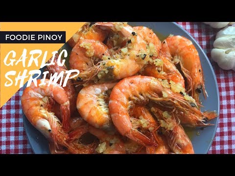 Easy Buttered Garlic Shrimp | Filipino Recipe | Foodie Pinoy