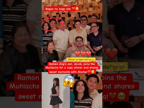 Atasha Muhlach Introduces Jacob Ang to Her Family!❤️🥹 #ytshorts