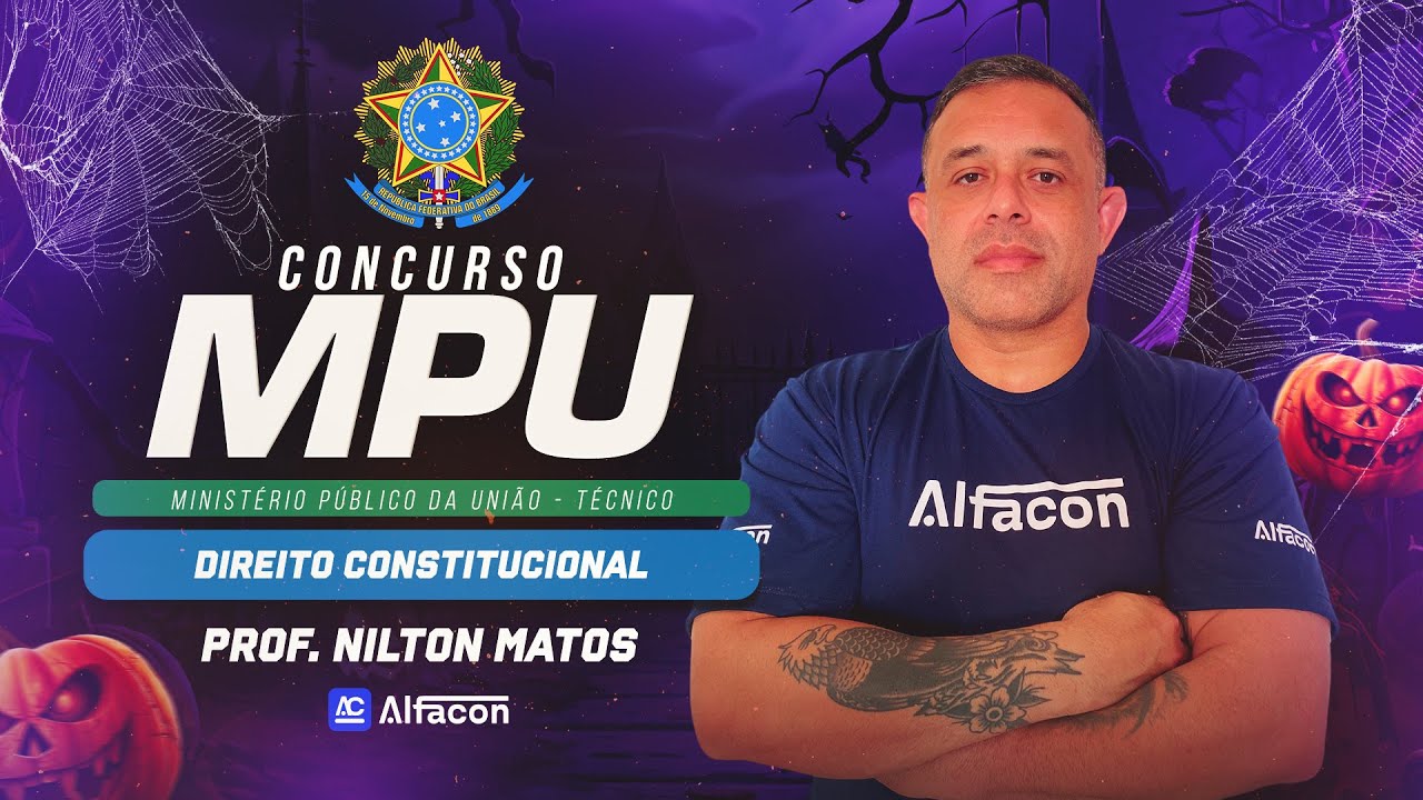 Concurso MPU - Técnico - Direito Constitucional: Organização  Político ‐ Administrativa - AlfaCon