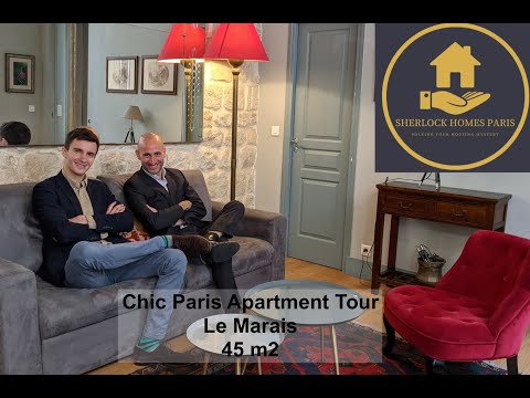 Chic Paris Apartment Tour | Le Marais | 42 m2