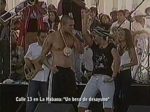 Calle 13 en La Habana "Un beso de desayuno" (03).mpg