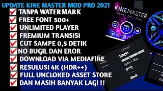 Download lagu KINE MASTER PRO MOD TERBARU_ WORK ALL DEVICE | Fix Eror mp3