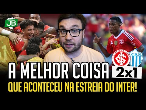 🔴 A MELHOR COISA QUE ACONTECEU NA ESTREIA DO INTER!
