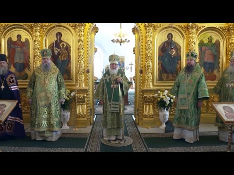 Слово Патриарха Кирилла после Литургии в Свято-Троицком соборе Соловецкого монастыря 21 августа 2020