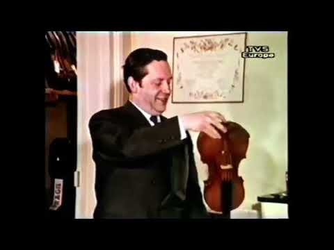 Short excerpt from a 1970 French TV documentary about Étienne Vatelot and Arthur Grumiaux