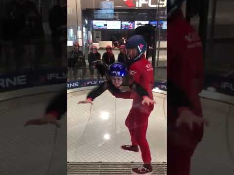 iFly Melbourne Fly video Busy City Kids 1/2