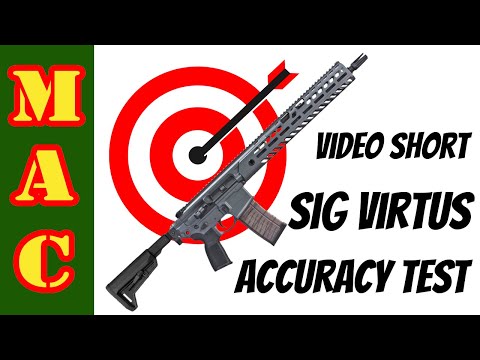 Sig Virtus Accuracy Test - Video Short