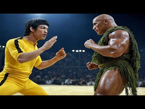 Bruce Dragon Lee vs. Tarzan (Dwayne Johnson) | UFC 5
