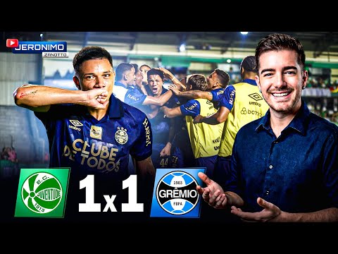 JUVENTUDE 1(1) X 1(4) GRÊMIO! CLASSIFICADOS, mas COM SUSTOS!