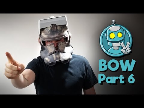 Clone Commander Bow Build - Part 6 - Final Head Prep