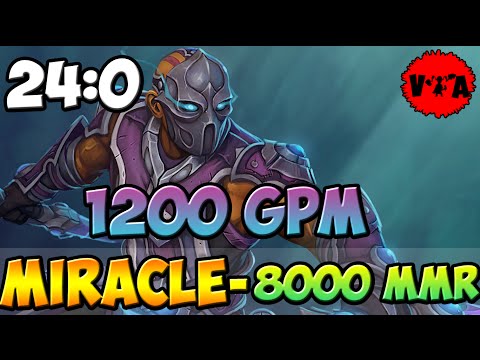 Dota 2 - Miracle- 8000 MMR Plays Anti-Mage vol #3 - Ranked Match
