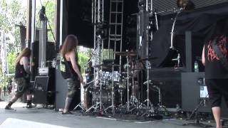 Suicide Silence at D-TOX Rockfest 2012 - Mitch's last Canadian show
