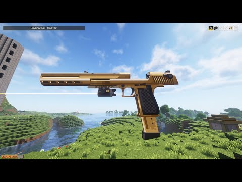 Sezon 14 Minecraft Modlu Survival Bölüm 6 (v1.20.1) - Altın Deagle