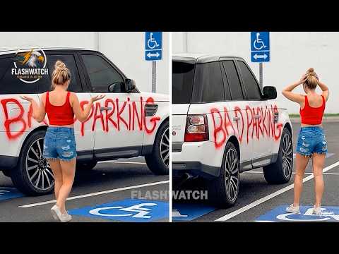 Best Bad Parking Revenges Caught On Camera | Idiots In Cars #22