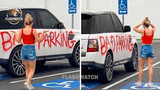 Best Bad Parking Revenges Caught On Camera | Idiots In Cars #22