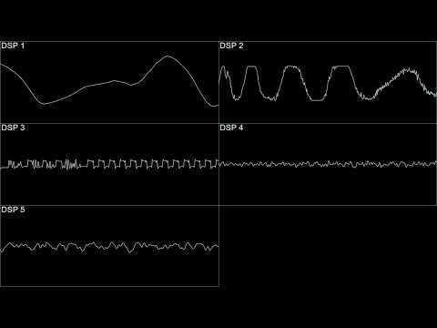 PLOK! - Beach level - In Oscilloscope view