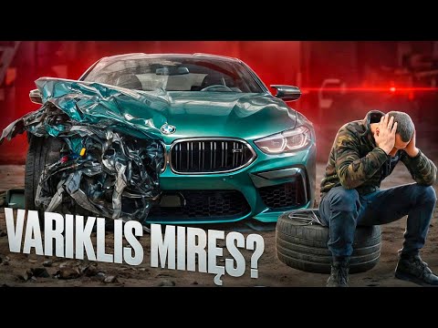 BMW M8 defektacija – geros ar blogos naujienos? Ar šis projektas kainuos 70 000 €?